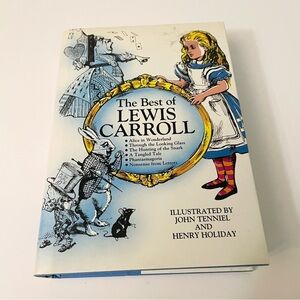 The Best of Lewis Carroll Illustrated Book Childrens Stories HCDJ